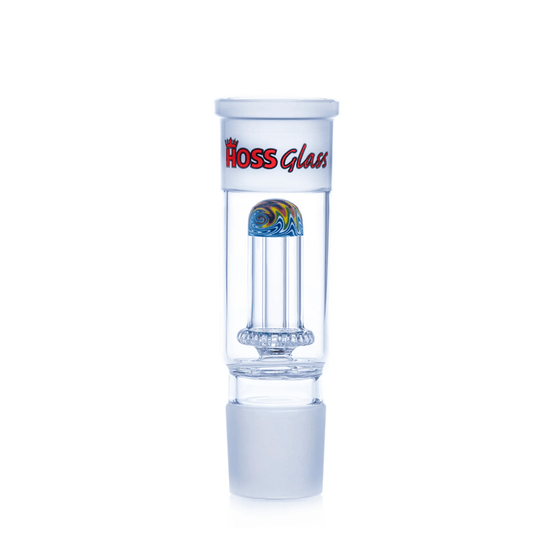 5" Hoss Glass YH906 Dome Percolator Color Reversal Middle - Build A Bong Hoss Glass Bongs Canada