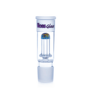 5" Hoss Glass YH906 Dome Percolator Color Reversal Middle - Build A Bong Hoss Glass Bongs Canada