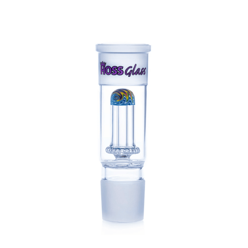 5" Hoss Glass YH906 Dome Percolator Color Reversal Middle - Build A Bong Hoss Glass Bongs Canada