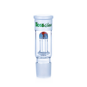 5" Hoss Glass YH906 Dome Percolator Color Reversal Middle - Build A Bong Hoss Glass Bongs Canada