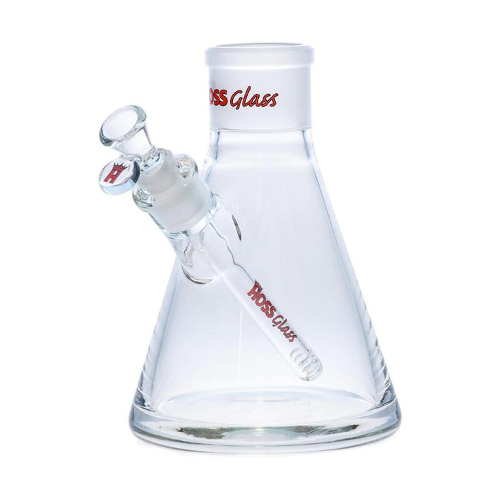 8" Hoss Glass Beaker Base with 19mm Joint (5mm)