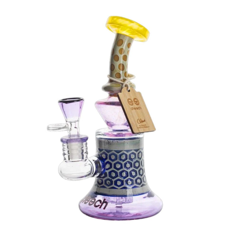 8" Cheech Pattern Bong Glass Cheech Bongs Canada