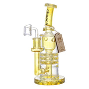 8" Cheech Showerhead Fumed Glass Rig Glass Cheech Bongs Canada