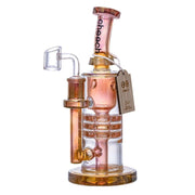 8" Cheech Showerhead Fumed Glass Rig Glass Cheech Bongs Canada