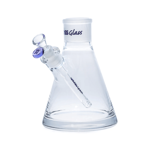 8" Hoss Glass Beaker Base with 19mm Joint (7mm) Hoss Glass Bongs Canada