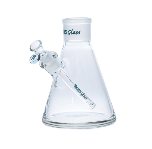 8" Hoss Glass Beaker Base with 19mm Joint (7mm) Hoss Glass Bongs Canada