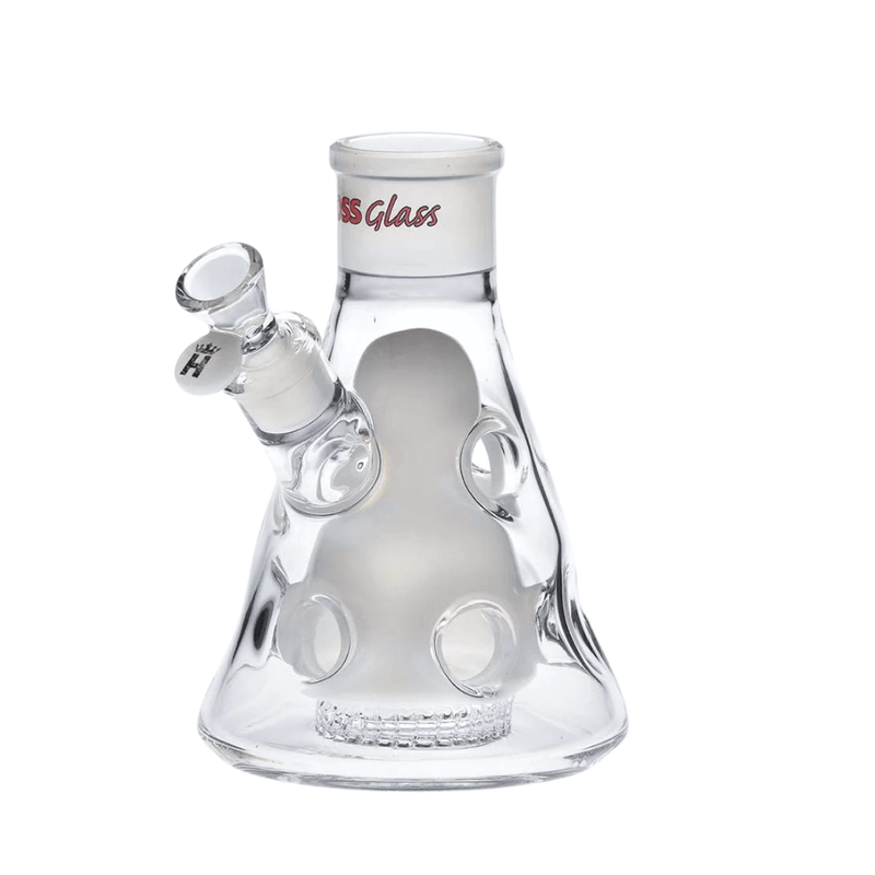 8" Hoss Glass Holey Beaker Base - Build A Bong Hoss Glass Bongs Canada
