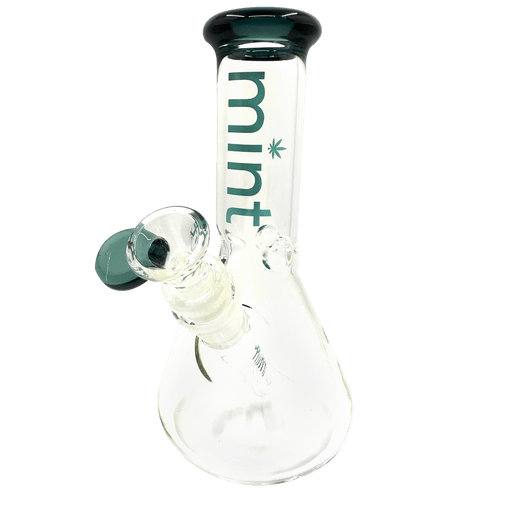 8" Mint Stubby Beaker Bong Mint Glass Bongs Canada