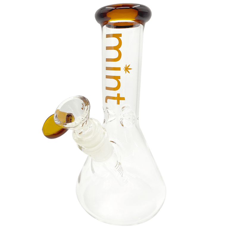 8" Mint Stubby Beaker Bong Mint Glass Bongs Canada