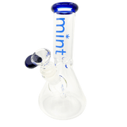 8" Mint Stubby Beaker Bong Mint Glass Bongs Canada
