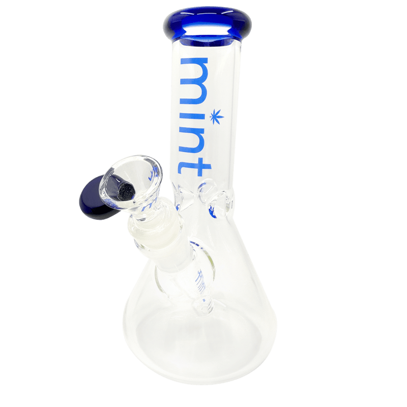 8" Mint Stubby Beaker Bong Mint Glass Bongs Canada