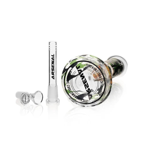 Arsenal Glass - 8" Cosmic Chaos Glass Bong - Bongs Canada