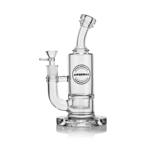 Arsenal Glass - 9" Arsenal Mini Showerhead Rig - Bongs Canada