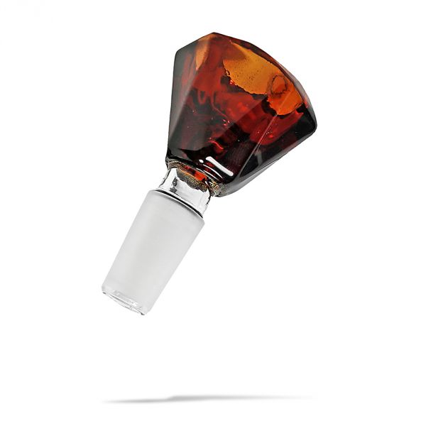 Amber Hex Bowl 14mm Bongs Canada