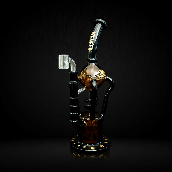 Amber 13" WENEED Dark Alchemy Dab Rig Bongs Canada