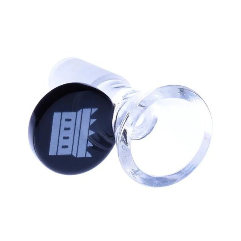 Castle Glassworks - 14mm Round Tab Bowl - Black - Bongs Canada