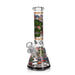 Arsenal Glass - 10" 5mm Mushroom Mortis Glass Bong - Black - Bongs Canada