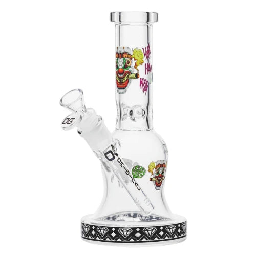 OG Original - 10" Graffiti Bubble Base Bong - Black - Bongs Canada