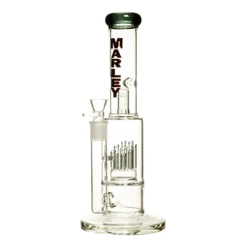 Marley - 13" Tube Ensemble Bong - Black - Bongs Canada