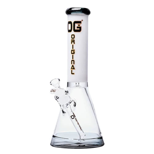 OG Original - 14" 5mm Double Color Beaker - Black - Bongs Canada