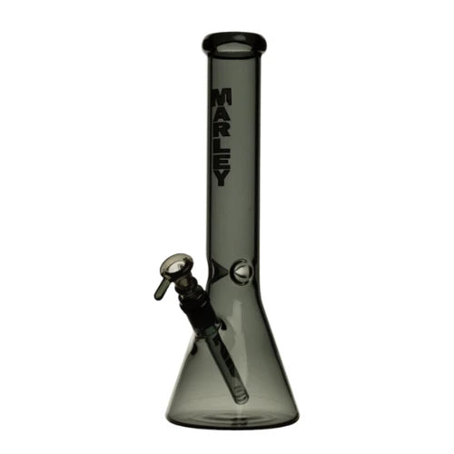 Marley - 14" Marley Essential Flow Bong - Black - Bongs Canada