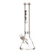 Marley - 16" 9mm Marley Clear Beaker Bong - Black - Bongs Canada