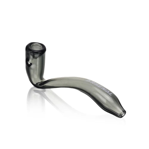 Arsenal Glass - 5.7" Arsenal Sherlock Glass Handpipe - Black - Bongs Canada