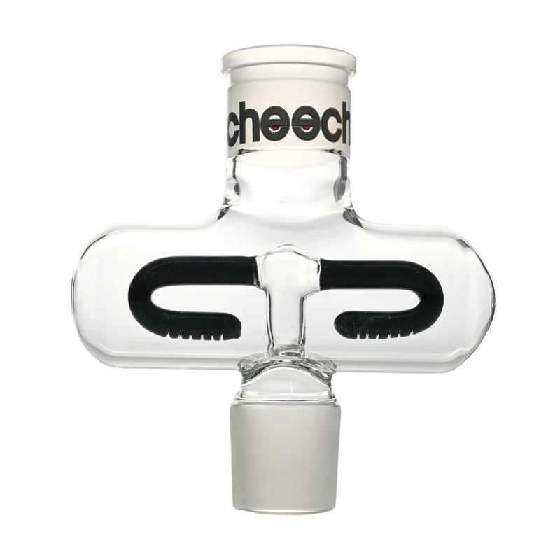 Cheech - 7" Inline Middle Bong - Black - Bongs Canada

