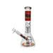 Arsenal Glass - 9.8" Rainbow Thunder Percolator Bong - Black - Bongs Canada