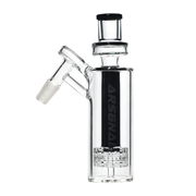 Arsenal - 14mm 45° Crystal Stem Ash Catcher - Black - Bongs Canada