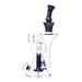 9" tall cheech brand recycler dab rig in black
