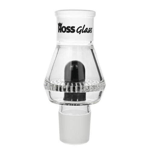 Hoss Glass - Bullet Perc Chamber - Black - Bongs Canada