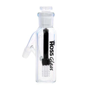 Hoss Glass - 45 Degree 14mm Ash Catcher - Black - Bongs Canada