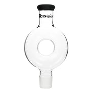 Hoss Glass - Donut Top Percolator - Black - Bongs Canada