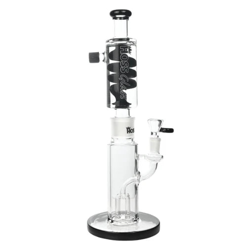 Hoss Glass - Frostline Build-A-Bong - Black - Bongs Canada
