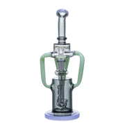 Legendary - 10 Inch Multicolor Recycler - Black - Bongs Canada