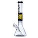Legendary - 16 Inch 7mm Wig Wag Beaker - Black - Bongs Canada