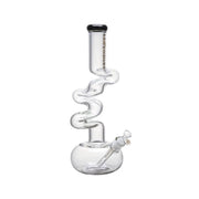 Legendary - 17 Inch 7mm Colored Rim Zong - Black - Bongs Canada