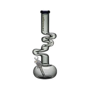 Legendary - 17 Inch 7mm Colored Zong - Black - Bongs Canada