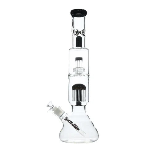 Marley - Double Stream Perc Bong - Black - Bongs Canada