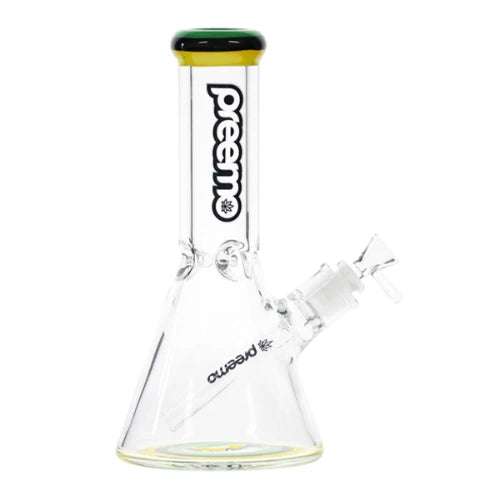 Preemo - 10.5” Triple Band Beaker Bong - Black - Bongs Canada