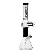 Preemo - 18” U-Shape Percolator Beaker - Black - Bongs Canada