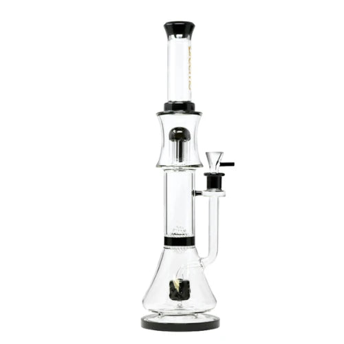 Preemo - 19” Triple Perc Bong - Black - Bongs Canada