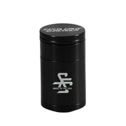 Santa Cruz Shredder - 4-Piece Small Traveler Grinder - Black - Bongs Canada