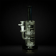 Black 12" WENEED Dark Matter Duo Dab Rig Bongs Canada