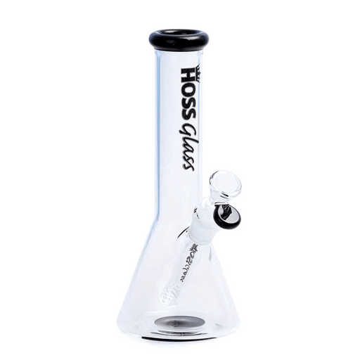 Black 9" H143 Mini Beaker Bong Hoss Glass Bongs Canada
