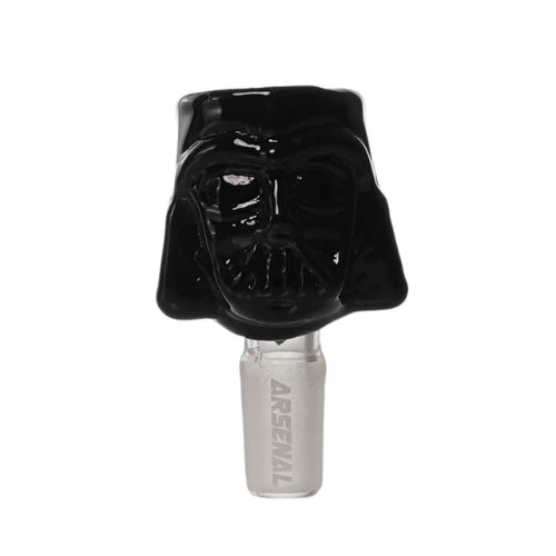 Black Arsenal Glass - 14mm Darth Helmet Glass Bowl - Bongs Canada