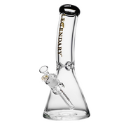 Legendary - 12 Inch Bend Neck Beaker - Black - Bongs Canada