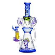 Cheech - 13.5" Tentacle Monster Rig - Blue - Bongs Canada