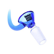 Castle Glassworks - 14mm Horn Bowl - Blue - Bongs Canada